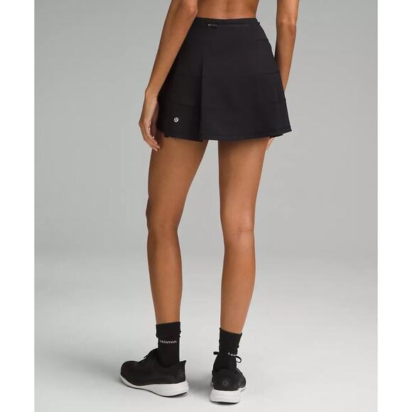 Lululemon Pace Rival Mid-Rise Skirt Long Black Size 6 NWT~ NEW!! - Picture 4 of 15
